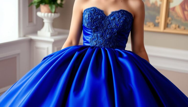 royal blue quinceanera dresses